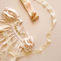 Loulou パフスリーブワンピース  【fairy pink】