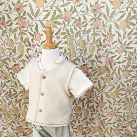 Patchwork quilting vest