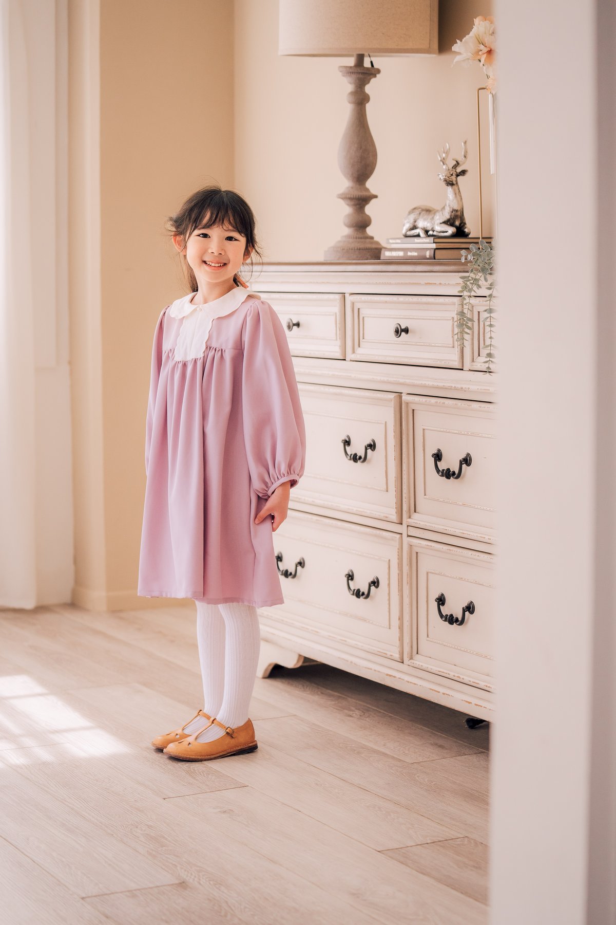 étoile 【ラベンダー】刺繍襟 | atelier-henriette's STORE