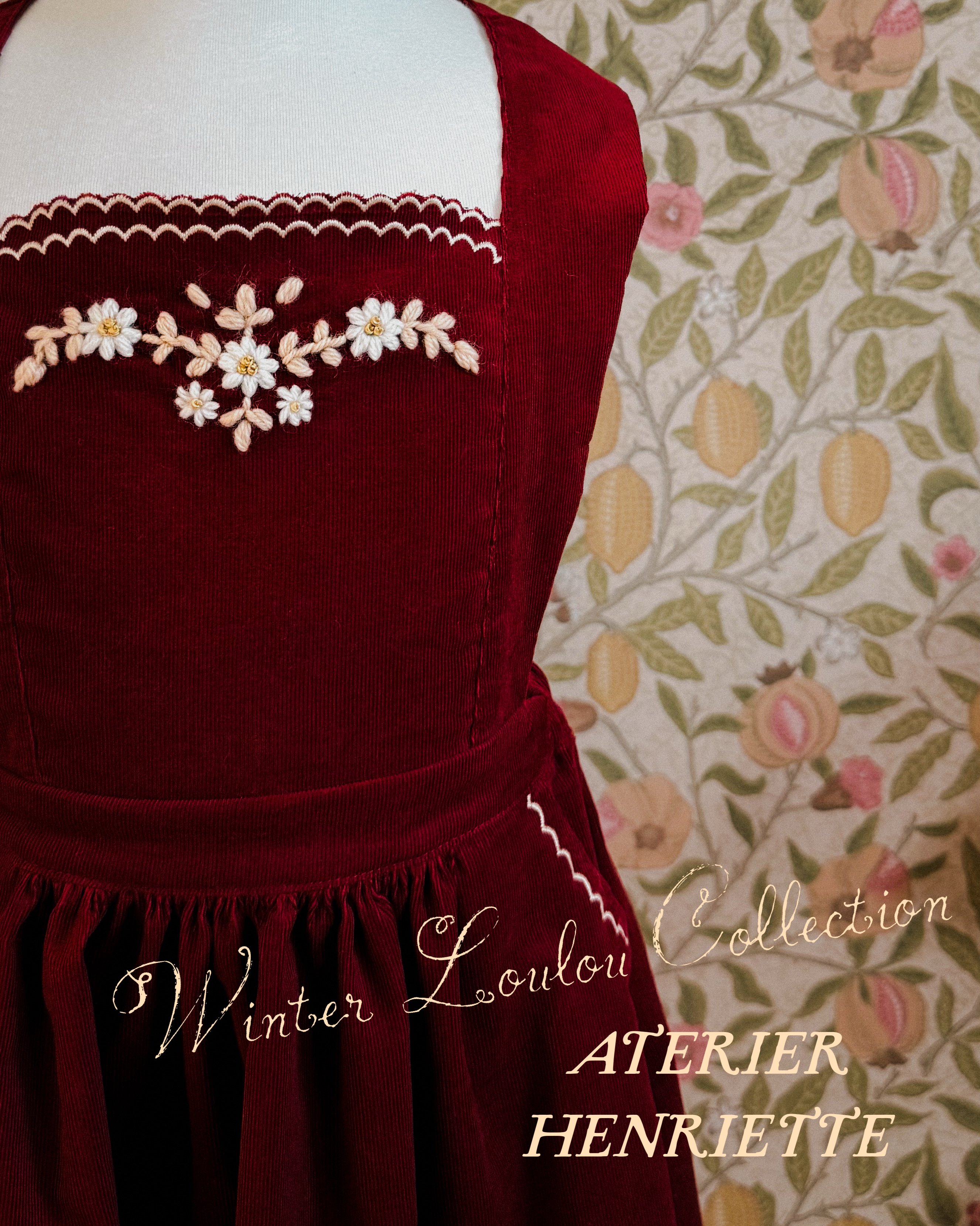 刺繍の可愛い子供服