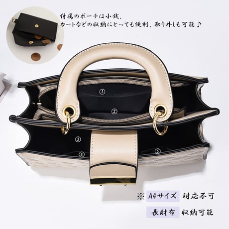 ショルダーバッグ  キルティング レディース