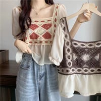 ブラウス★半袖 ★♪短い✦♪レディース✦♪