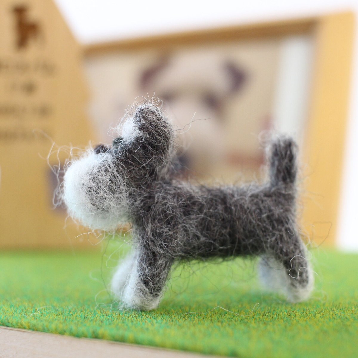 ミキール様用ステンドシュナウザー92-28 大好きなわんこ・ミニチュアシュナウザー | シンプルなおうち仏壇kaunis