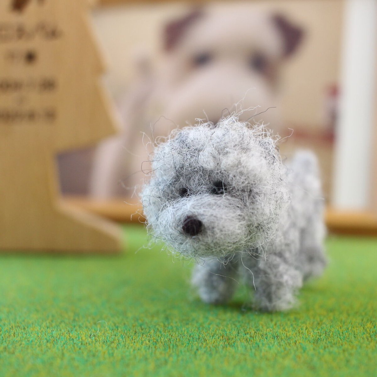 大好きなわんこ・トイプードル（グレー） | シンプルなおうち仏壇kaunis