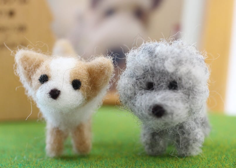 大好きなわんこ・トイプードル（グレー） | シンプルなおうち仏壇kaunis