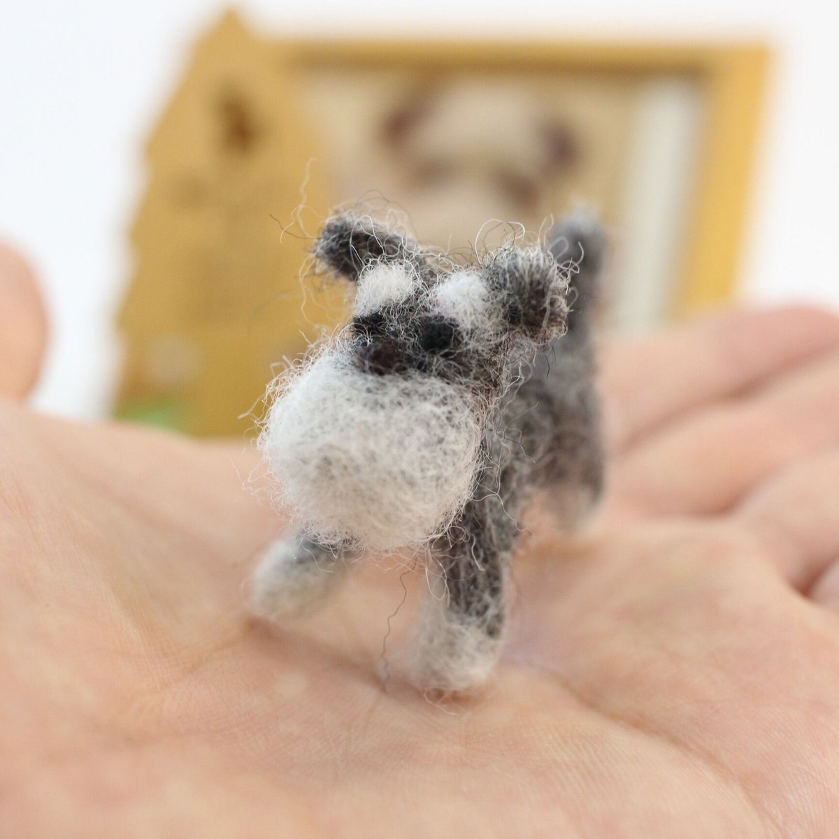 ミキール様用ステンドシュナウザー92-28 大好きなわんこ・ミニチュアシュナウザー | シンプルなおうち仏壇kaunis