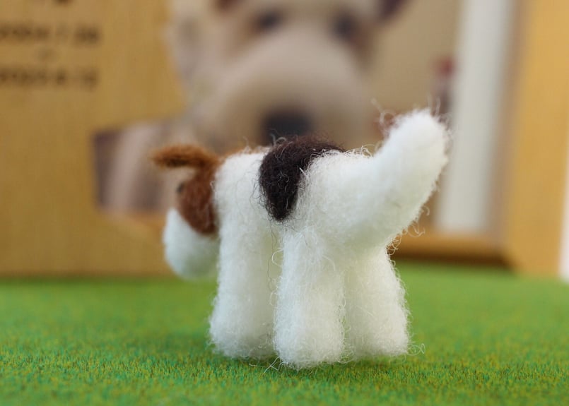 大好きなわんこ・ワイヤーフォックステリア | シンプルなおうち仏壇kaunis