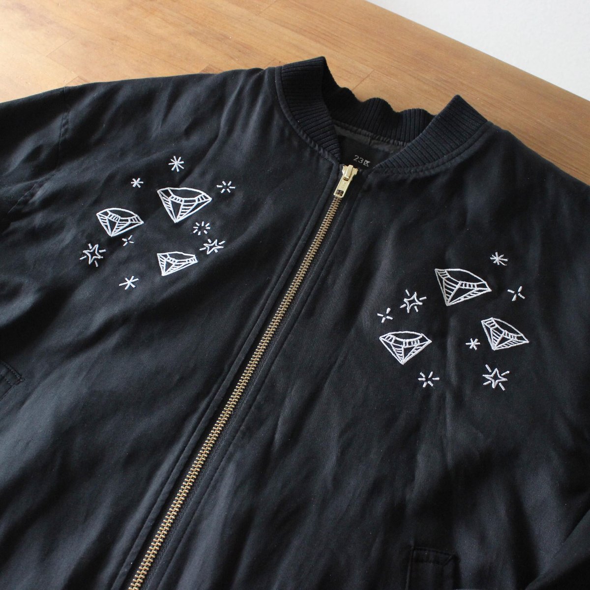 DROP DEAD 埋め込め スカジャン 