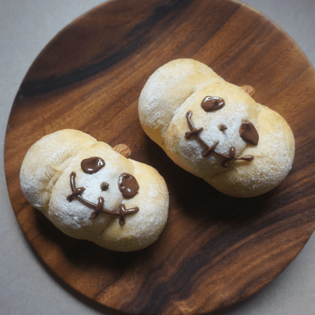 期間限定＊ハロウィンしろぱん4個入