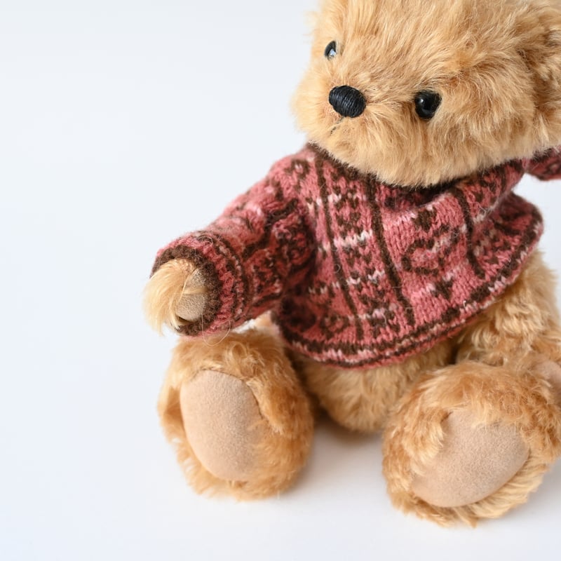 GOODENOUGH ×テディベア　　ドット柄 アルファベットドットベア｜Dear Bear