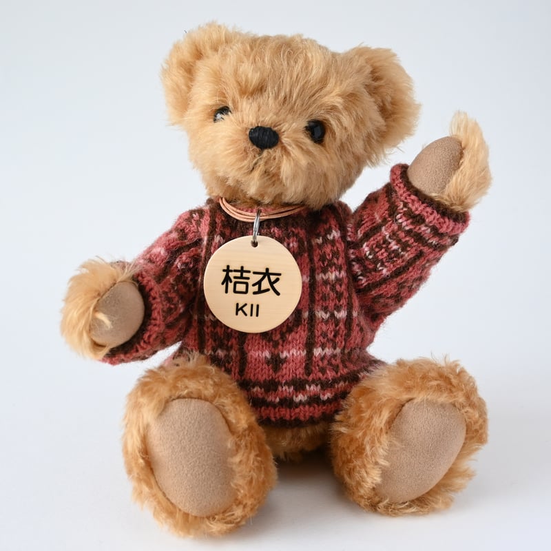 GOODENOUGH ×テディベア　　ドット柄 アルファベットドットベア｜Dear Bear