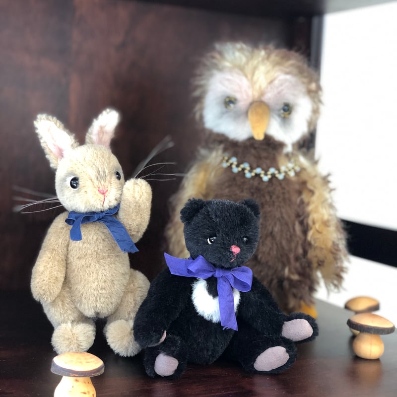 月輪クマのサンバくん | テディベア 路ゞ