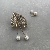【BLEU FUMÉ】GB45GE（クリップ式イヤリング）／GB45GP（ピアス）