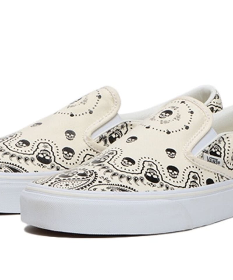 51-10469 VANS CLASSIC SLIP ON WHT ヴァンズクラシックスリッ