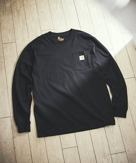 50-70053 カーハート ワーカーポケット長袖クルーネック  CARHARTT  Long Sleeve Workwear Pocket T-Shirt K126