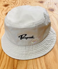51-40411 パラグラフ PARAGRAPH CURSIVE EMBROIDERED BUCKET HAT/ブランドロゴ バケットハット_NO.44