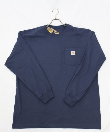 50-70053 カーハート ワーカーポケット長袖クルーネック  CARHARTT  Long Sleeve Workwear Pocket T-Shirt K126