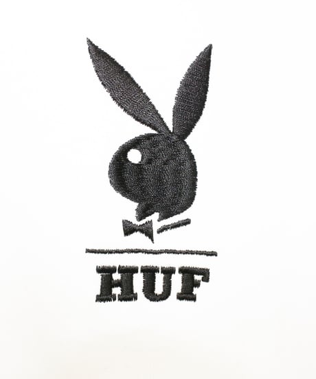 51-10094 ハフ×プレイボーイ ブロック切替 プルオーバーPK HUF×PLAYBOY COLOR BLOCK HOODIE FL00150
