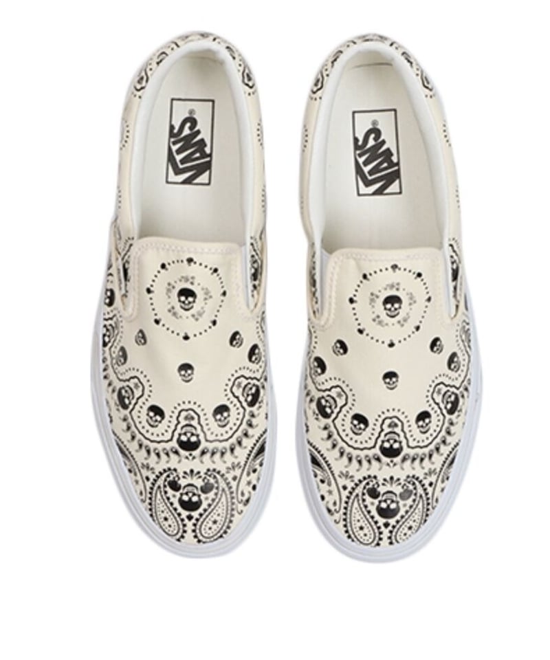 51-10469 VANS CLASSIC SLIP ON WHT ヴァンズクラシックスリッ