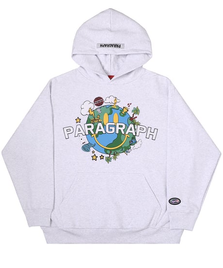 PARAGRAPH【パラグラフ】WORLD POP LOGO HD No.17/ワールドグラフィックスウェットパーカー/ユニセックス