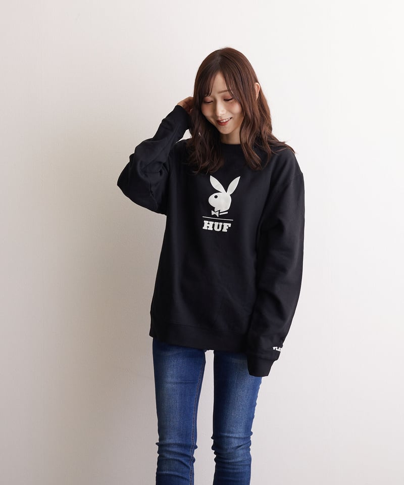 51-10100 ハフ×プレイボーイ HUF×PLAYBOY LOGO CN フロッキーpt 