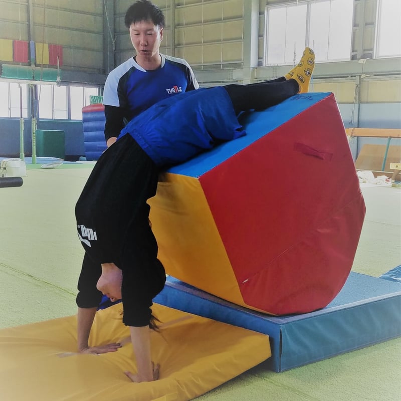 バック転補助マット/小/(跳び箱利用可) | TURTLE SHOP