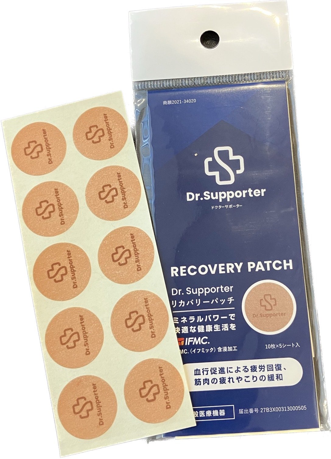 Dr.Supporter リカバリーパッチ（10枚×5シート） | TURTLE SHOP