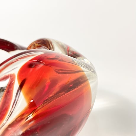 USED GLASS ASHTRAY