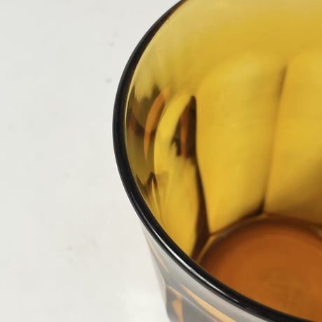 USED "DURALEX" GLASS CUP