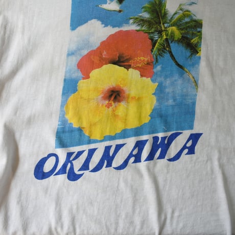 USED 80'S "OKINAWA" S/S TEE