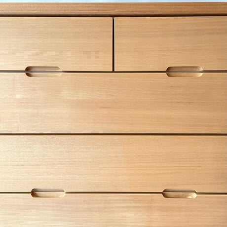 USED WOODEN SEVEN DRAWER CHEST