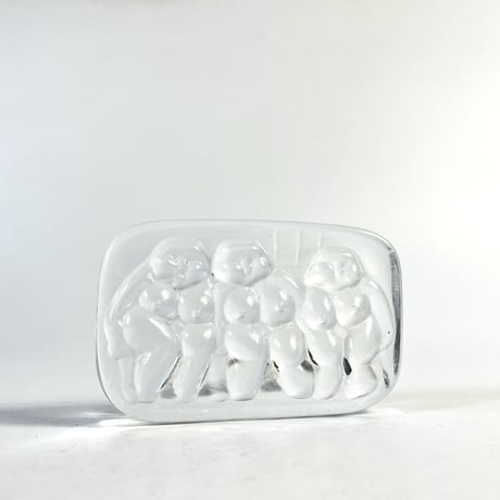USED GLASS PAPER WEIGHT