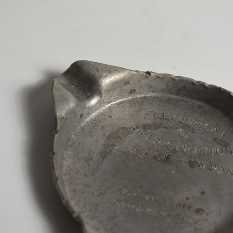 USA VINTAGE HANDMADE ALUMINUM ASHTRAY