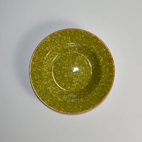 USED “OVER AND BACK, INC” CERAMIC DISH