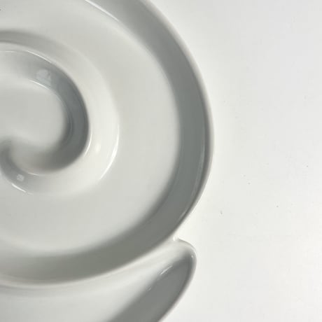 USED "TOGNANA" CERAMIC SWIRL PLATE