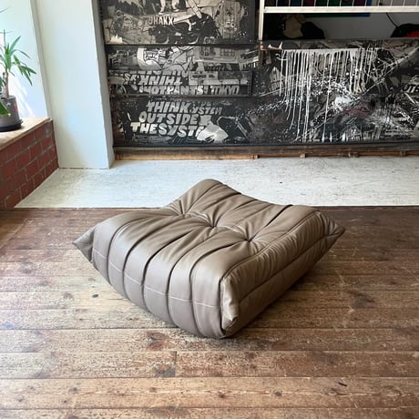 USED "LIGNE ROSET" TOGO OTTOMAN