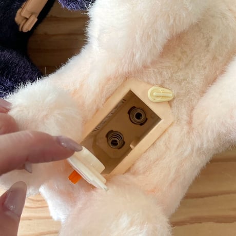 USED 80'S PLUSH ELECTRONIC WALKING TOY