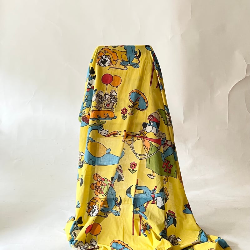 VINTAGE 70'S “HUCKLEBERRY HOUND” BED SHEET | Co