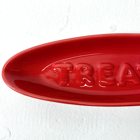 USED  CERAMIC TREATS TRAY