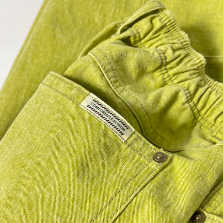 COMFORTABLE REASON "Double Knee Pigment Pant"
