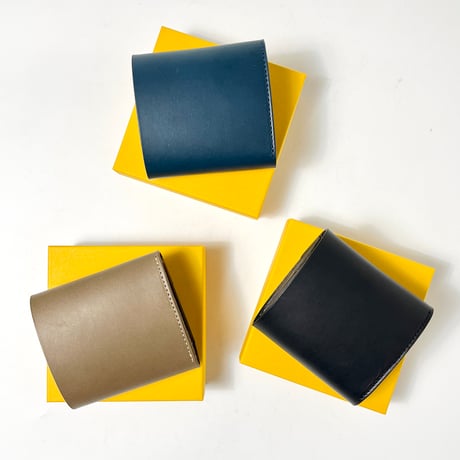 APOLLON LEATHER ”snap wallet / brass"