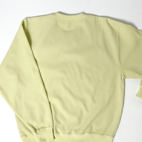 COMFORTABLE REASON "Poly Waﬄe Sweat”