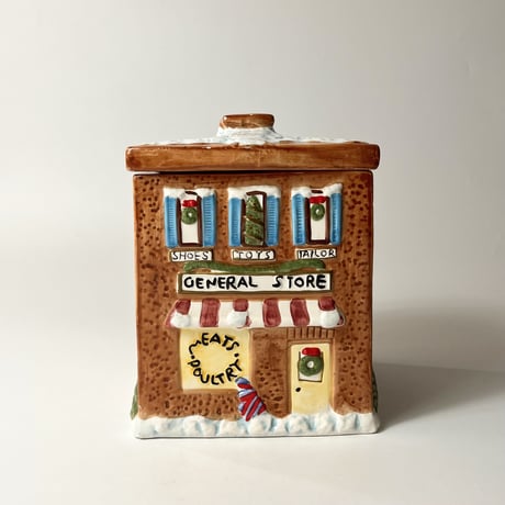 USED CERAMIC GENERAL STORE COOKIE JAR