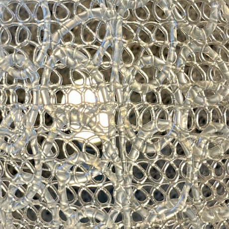 JAPAN USED PLASTICS SHADE FLOOR LAMP