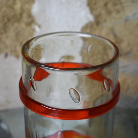GLASS FLOWER BASE
