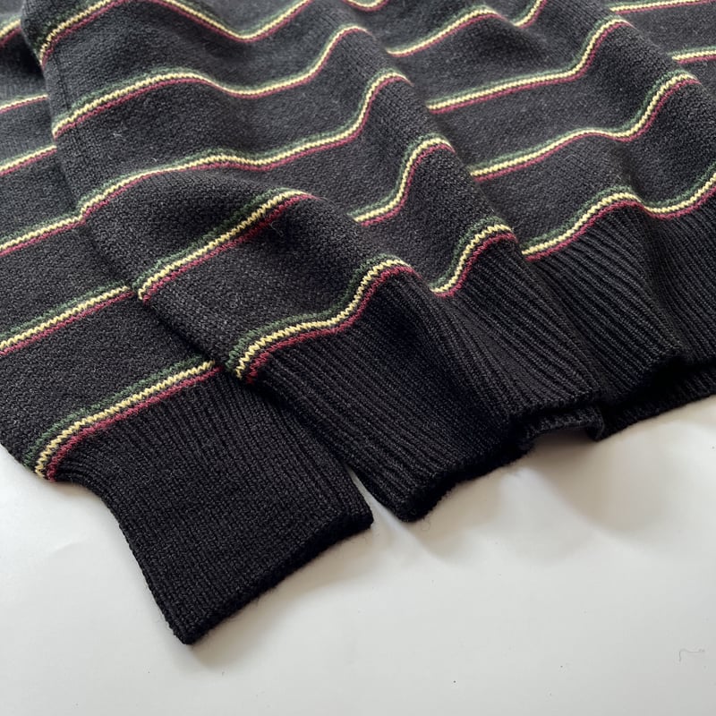 コンフォータブルリーズン Pinstripe Rasta Sweater COMFORTABLE REASON “Pinstripe Rasta Sweater” |