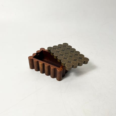 USED “ENESCO / SHOT GUN CARTRIDGE LIDDED BOX”
