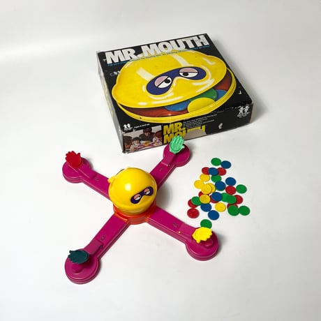 USED 70S “TOMY / MR.MOUTH” BOARD GAME TOY