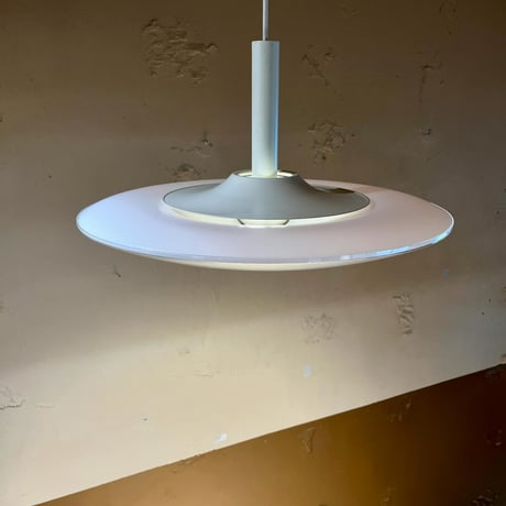 JAPAN USED PLASTICS SHADE PENDANT LAMP