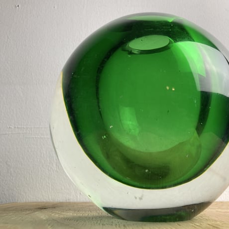 SPHERE GLASS FLOWER VASE